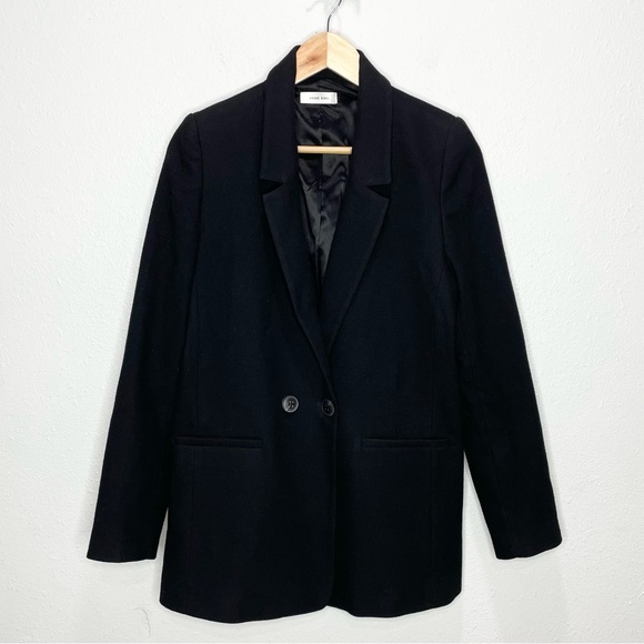 Anine Bing Madeleine Blazer In Black Medium - Picture 4 of 10